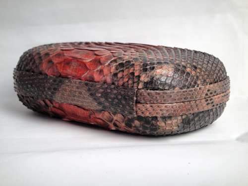 Bottega Veneta Clutches New Knot 8651 orange silver